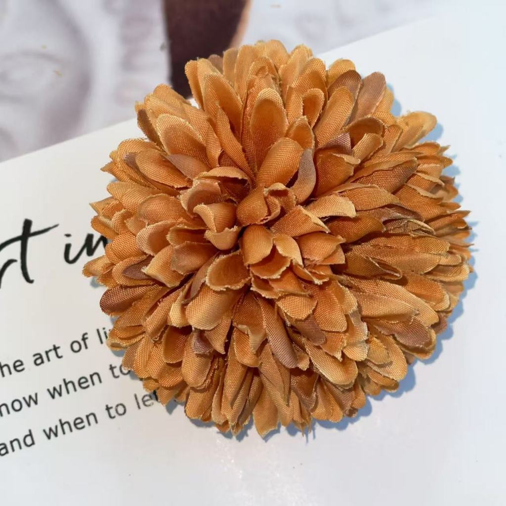 KTM15 MOMOTUM 7cm Kepala Kuntum Krisan Putik Kuntuman bunga hias plastik gerbera aster krisan dahlia kain hiasan dekor dekorasi pesta pernikahan wedding seserahan hantaran mahar ruangan kamar tidur