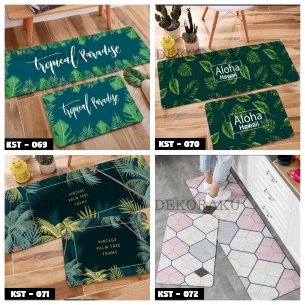 1 SET KESET DAPUR LEMBUT ANTI SLIP