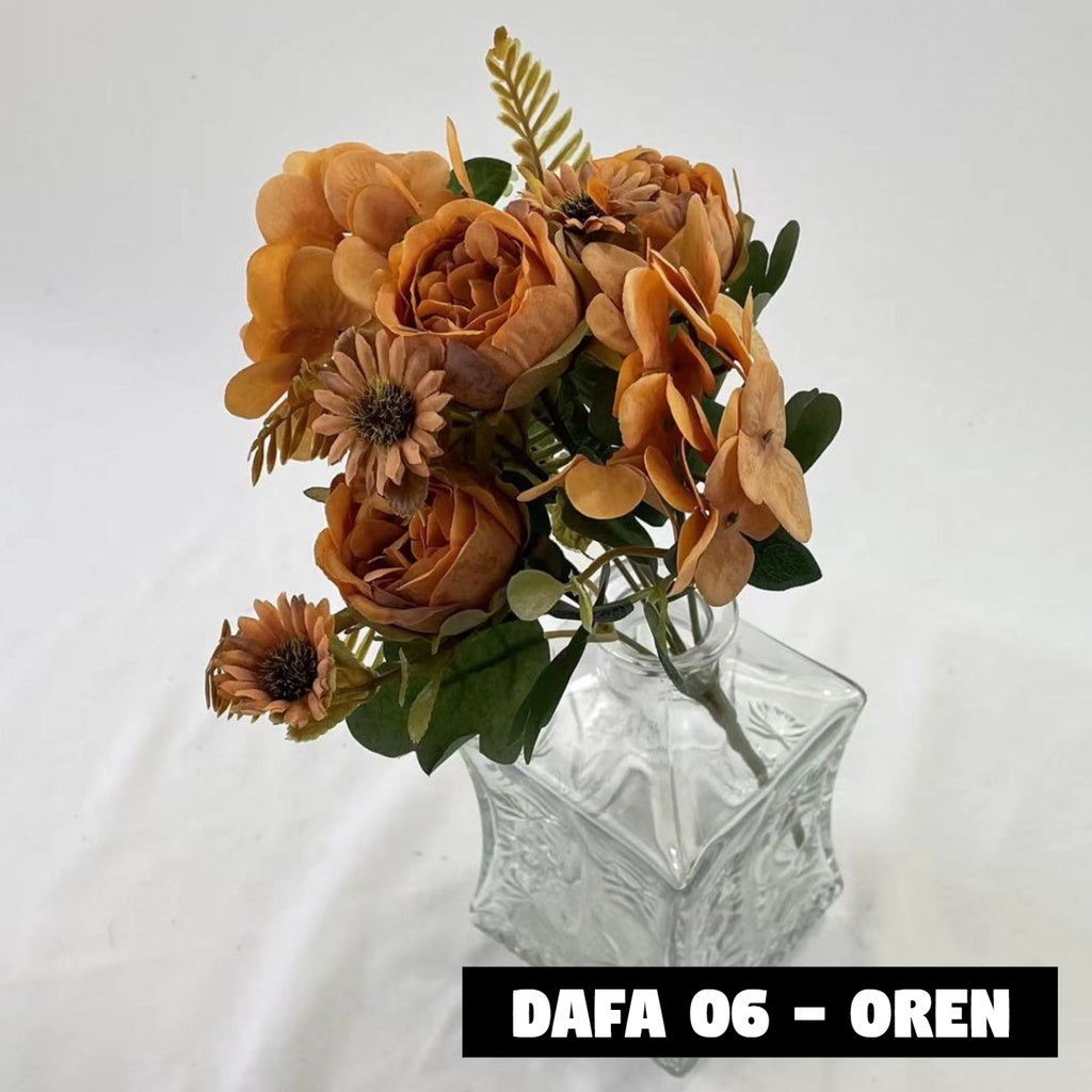 Bouquet bunga DAFA 06 Artifisial Dekorasi