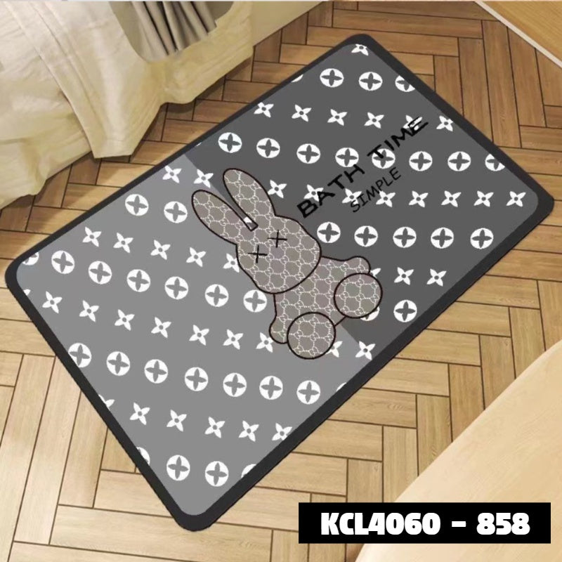 Keset Kaki Anti Slip 40X60CM Bahan Memory Foam / Keset Kamar / Keset Karakter KCL4060 #851-862