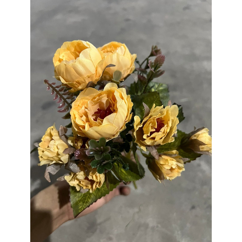 Bouquet bunga P51 RongHua Artifisial Dekorasi