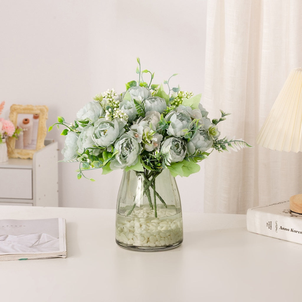 Bouquet bunga P722 SNOW Artifisial Dekorasi