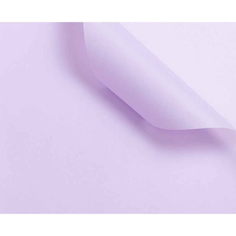 (5 LEMBAR) - FL8 PURE Kertas Bunga Buket Warna Polos/Kertas Buket Bunga Florist Cellophane