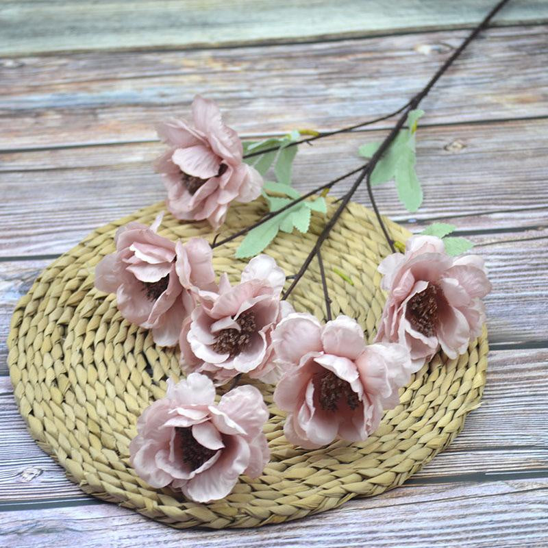 GARDENIA 80cm Mekar Artificial /Bunga Artificial Dekorasi Hias