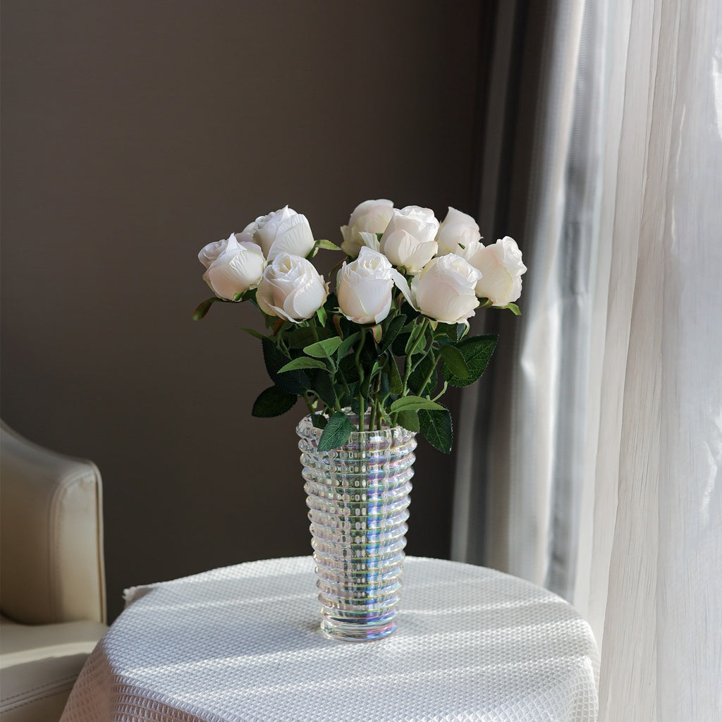 SILK ROSE Bunga mawar palsu/The simulation flower/harga pertangkai/dekorasi rumah