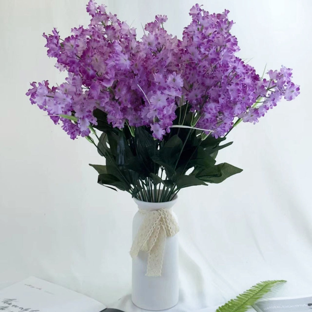 Bouquet bunga CIN7cbg JAN CINTHUS Hyacinthus Eceng Gondok Artifisial Dekorasi