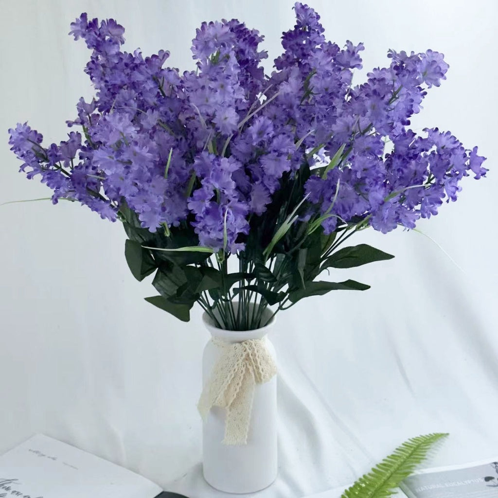 Bouquet bunga CIN7cbg JAN CINTHUS Hyacinthus Eceng Gondok Artifisial Dekorasi