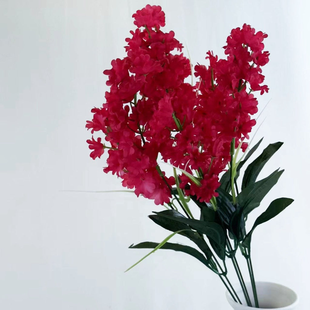 Bouquet bunga CIN7cbg JAN CINTHUS Hyacinthus Eceng Gondok Artifisial Dekorasi