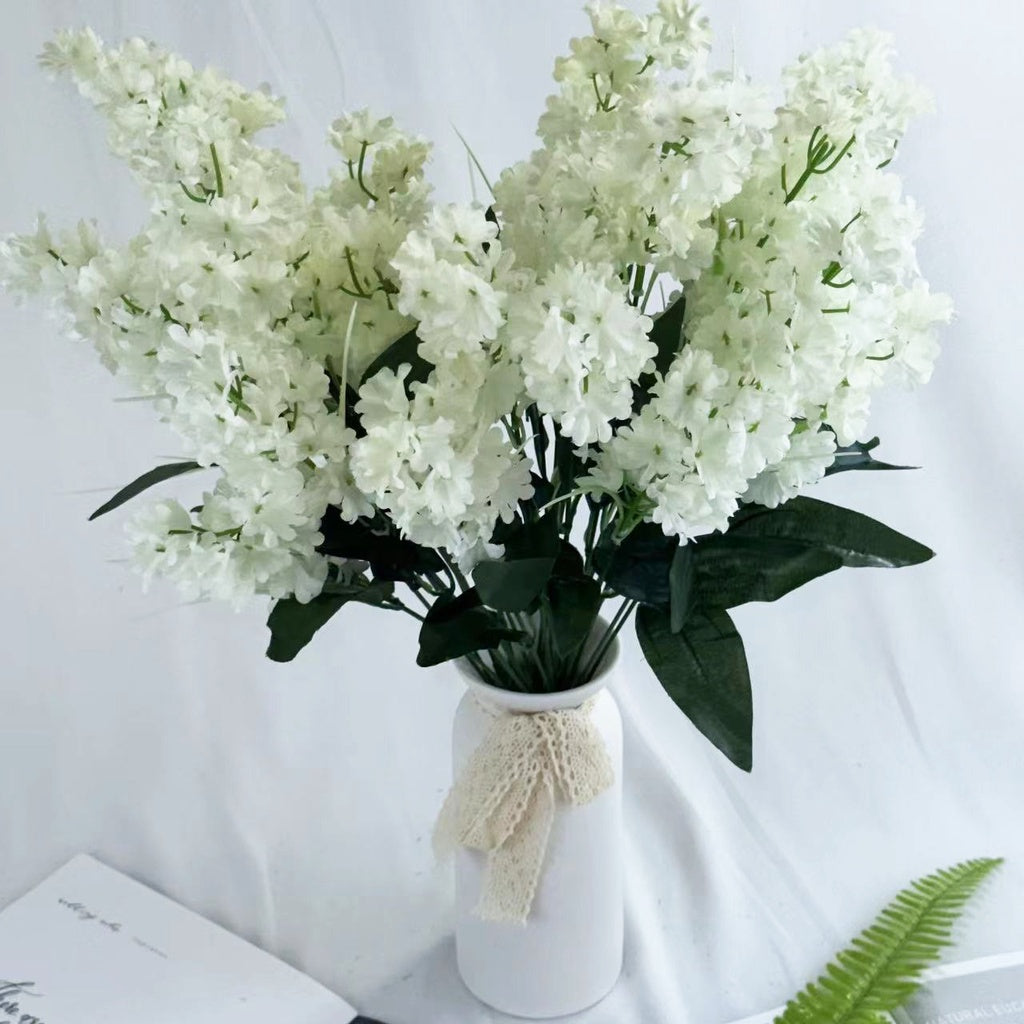 Bouquet bunga CIN7cbg JAN CINTHUS Hyacinthus Eceng Gondok Artifisial Dekorasi