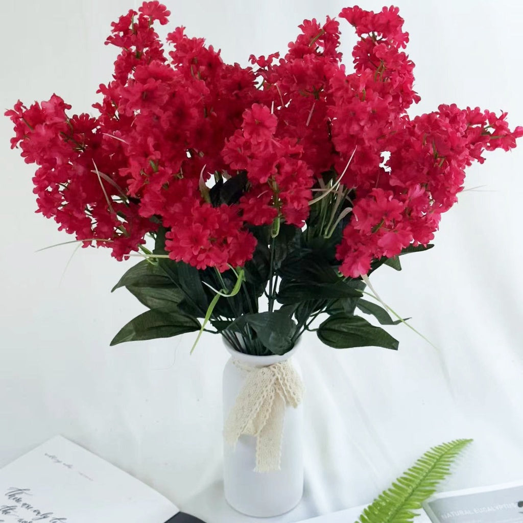 Bouquet bunga CIN7cbg JAN CINTHUS Hyacinthus Eceng Gondok Artifisial Dekorasi