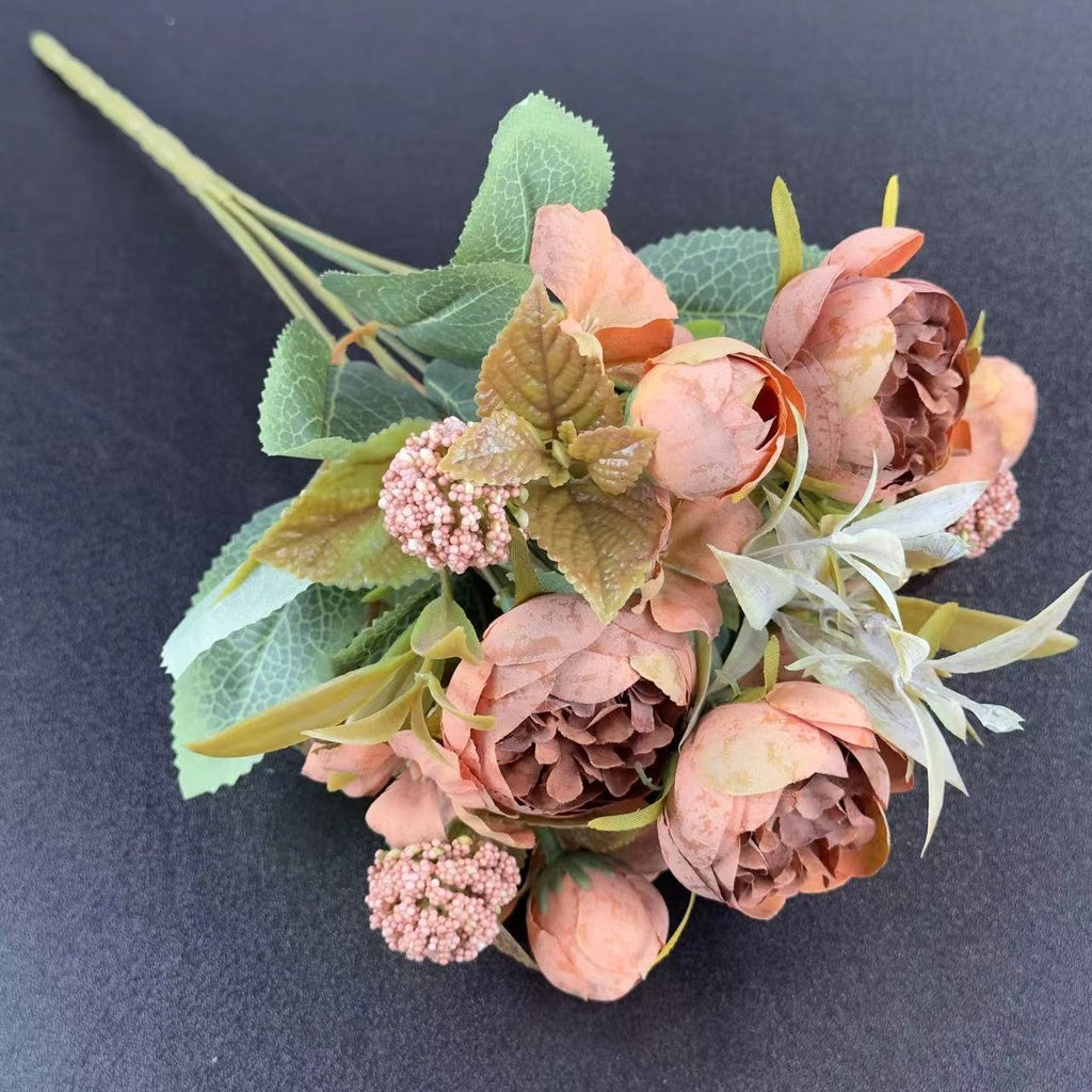 Bouquet bunga BKT 530 RETRO Artifisial Dekorasi