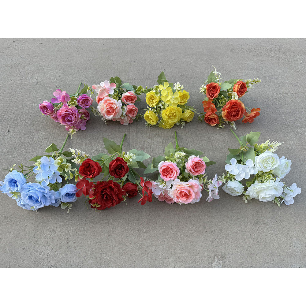 Bouquet bunga P124 PEONGEA Peony Artifisial Dekorasi Hiasan Seserahan Buket Palsu