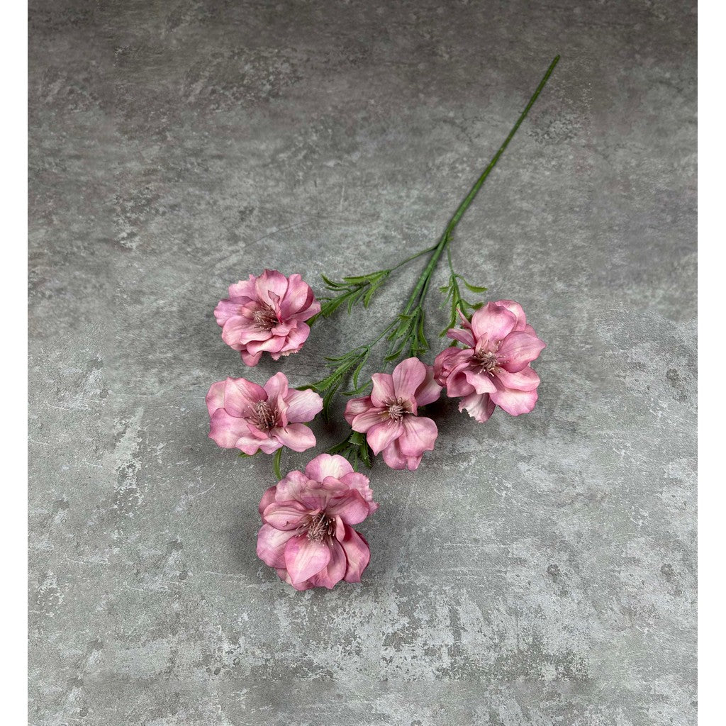 C89 5EMON (x5) Bunga ANEMONE Kain Sutra 80CM ARTIFICIAL BUNGA DEKORASI HIAS RUANGAN RUMAH KANTOR STUDIO