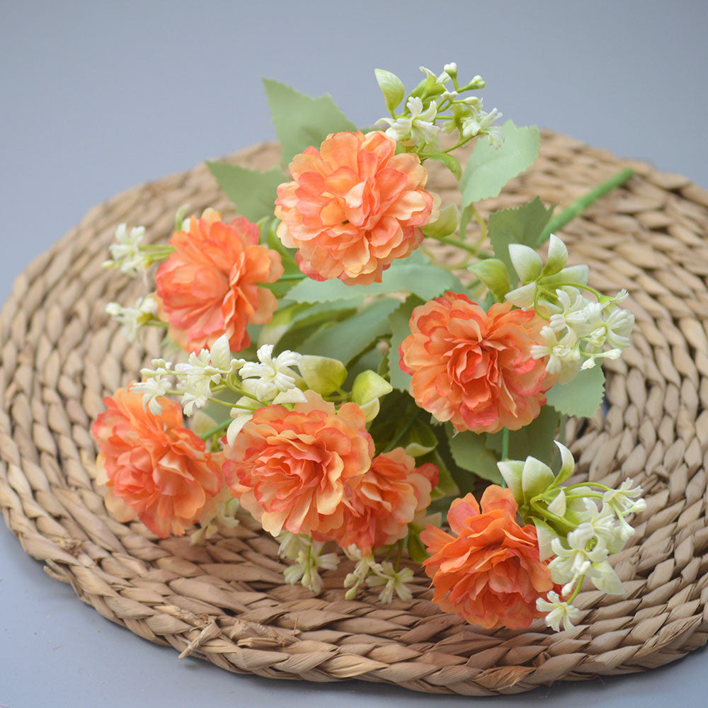 Bouquet bunga P123 AWAN Peony Artifisial Dekorasi Hiasan Seserahan Buket Palsu