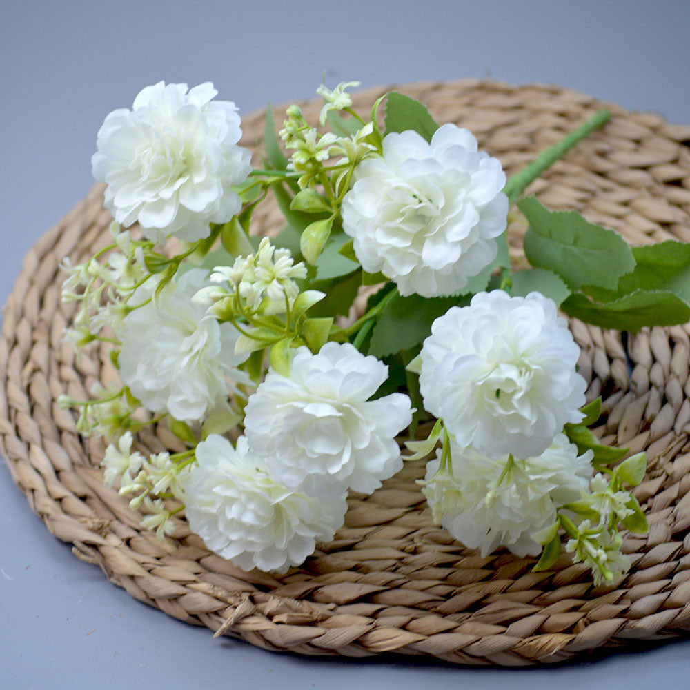 Bouquet bunga P123 AWAN Peony Artifisial Dekorasi Hiasan Seserahan Buket Palsu