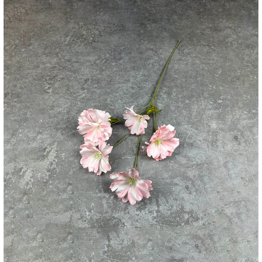 C88 FEAT (x5) Bunga Orchid Kain Sutra 65CM ARTIFICIAL BUNGA DEKORASI HIAS RUANGAN RUMAH KANTOR STUDIO
