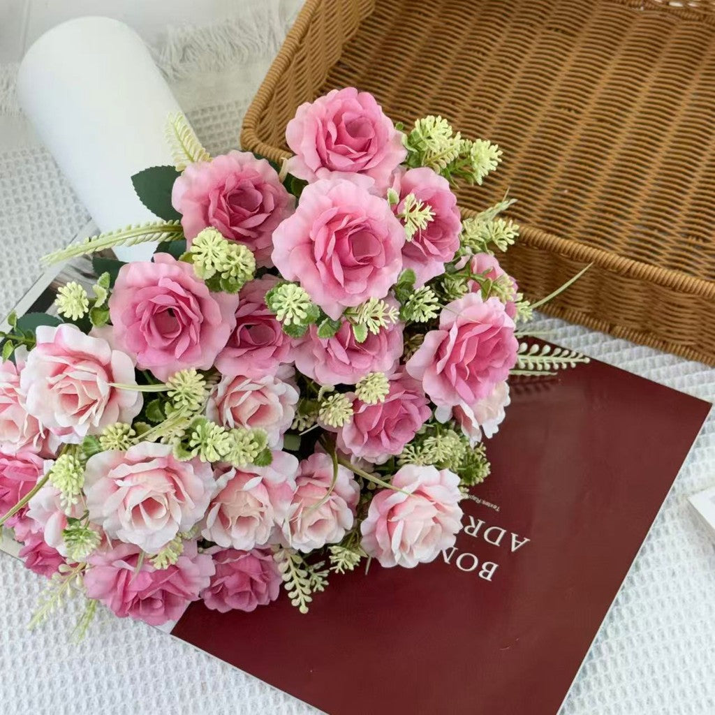 Bouquet bunga BKT 1032 DADEA (x6) 6Cbg Bunga Artifisial Dekorasi Hiasan Seserahan Buket Palsu