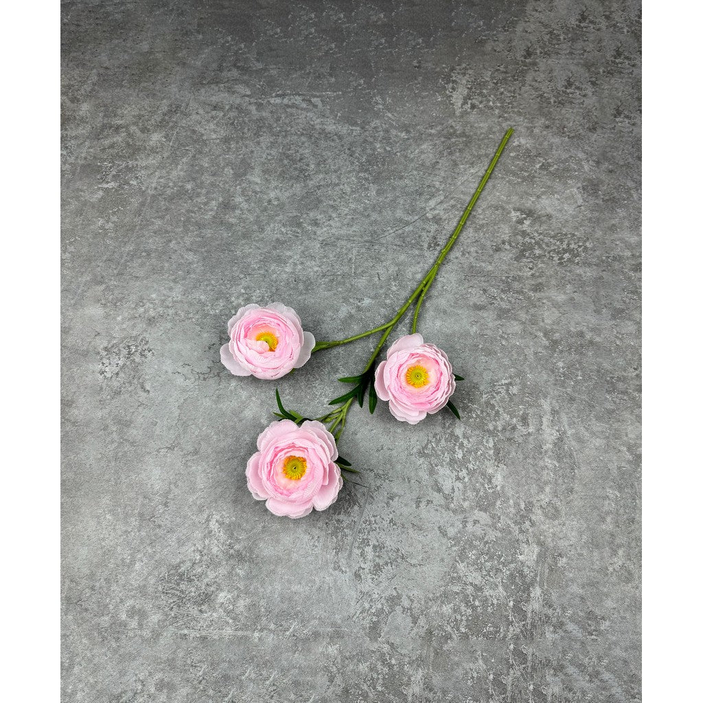 C79 YANG (x3) Bunga Peony Kain Sutra 65CM ARTIFICIAL BUNGA DEKORASI HIAS RUANGAN RUMAH KANTOR STUDIO
