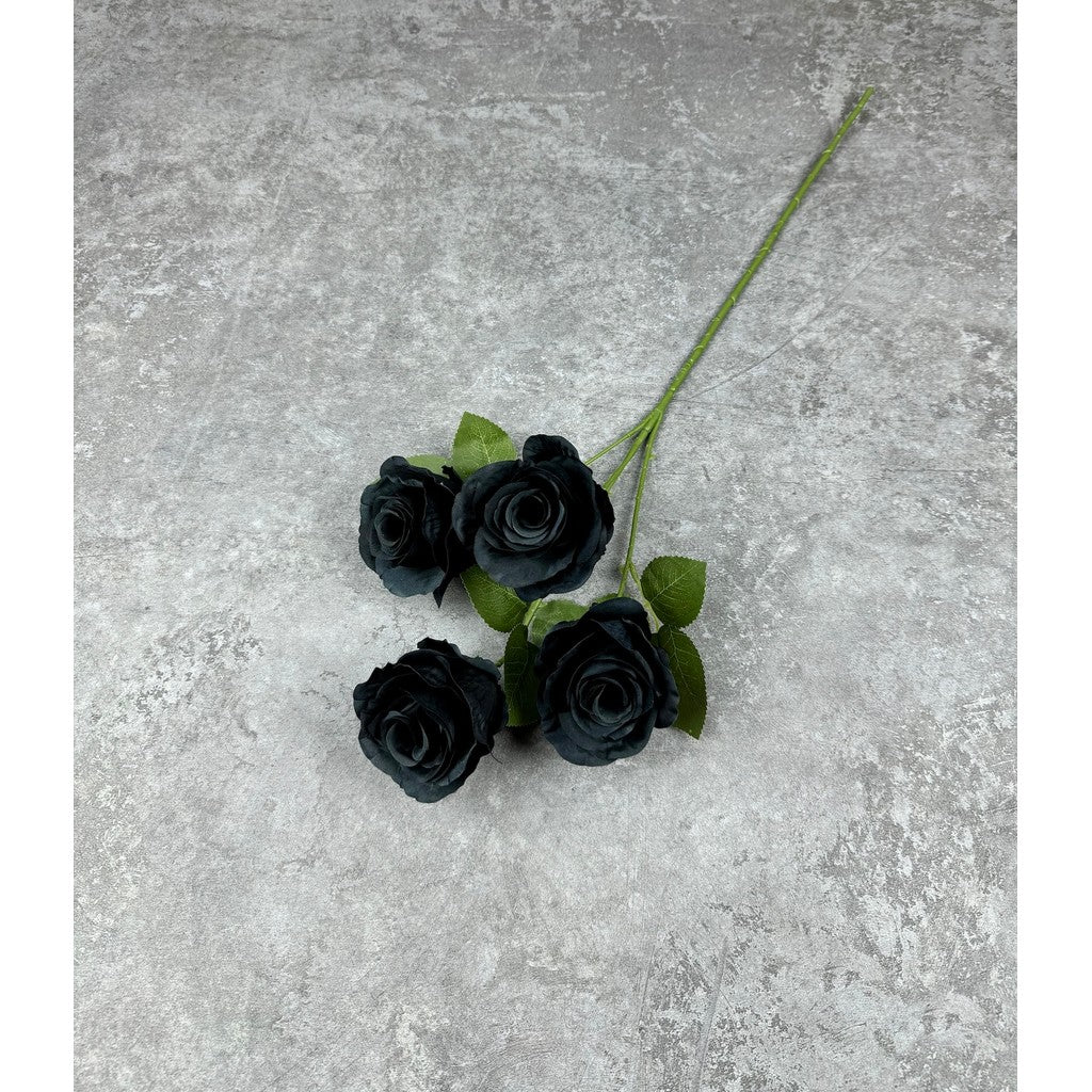C80 NANA (x4) Bunga Mawar Kain Sutra 63CM ARTIFICIAL BUNGA DEKORASI HIAS RUANGAN RUMAH KANTOR STUDIO