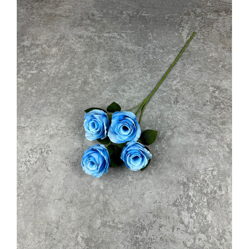 C80 NANA (x4) Bunga Mawar Kain Sutra 63CM ARTIFICIAL BUNGA DEKORASI HIAS RUANGAN RUMAH KANTOR STUDIO