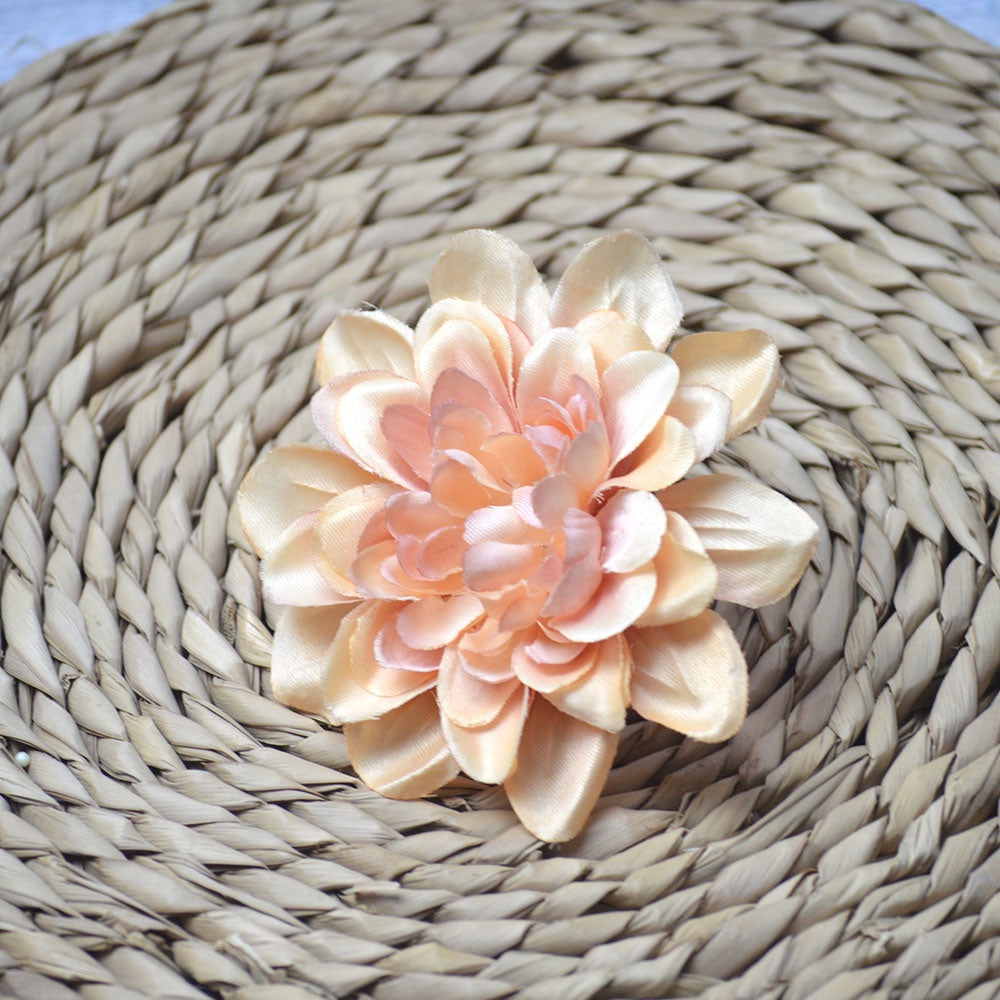 KTM05 AHIRA Diameter 10cm Kepala Kuntum Dahlia Putik Kuntuman bunga hias plastik gerbera aster krisan dahlia kain hiasan dekor dekorasi pesta pernikahan wedding seserahan hantaran mahar ruangan kamar tidur