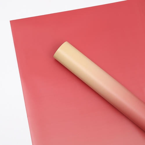 (5 LEMBAR) - FL32 RAINBOW Kertas Bunga Paper Buket Motif Pelangi Transparan Florist Cellophane