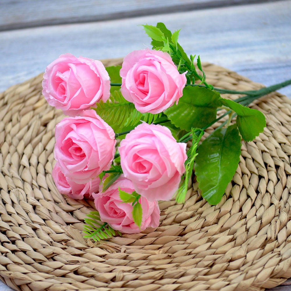 Bouquet bunga P97 JANGMI Mawar Artifisial Dekorasi Hiasan Seserahan Buket Palsu