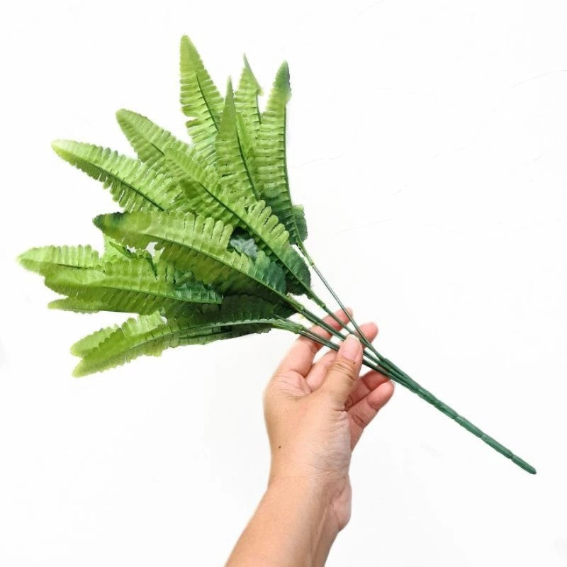 Daun Pakis Tanaman Hias Artifisial Dekorasi Backdrop Pelaminan Wedding Artificial Leaf ALE01
