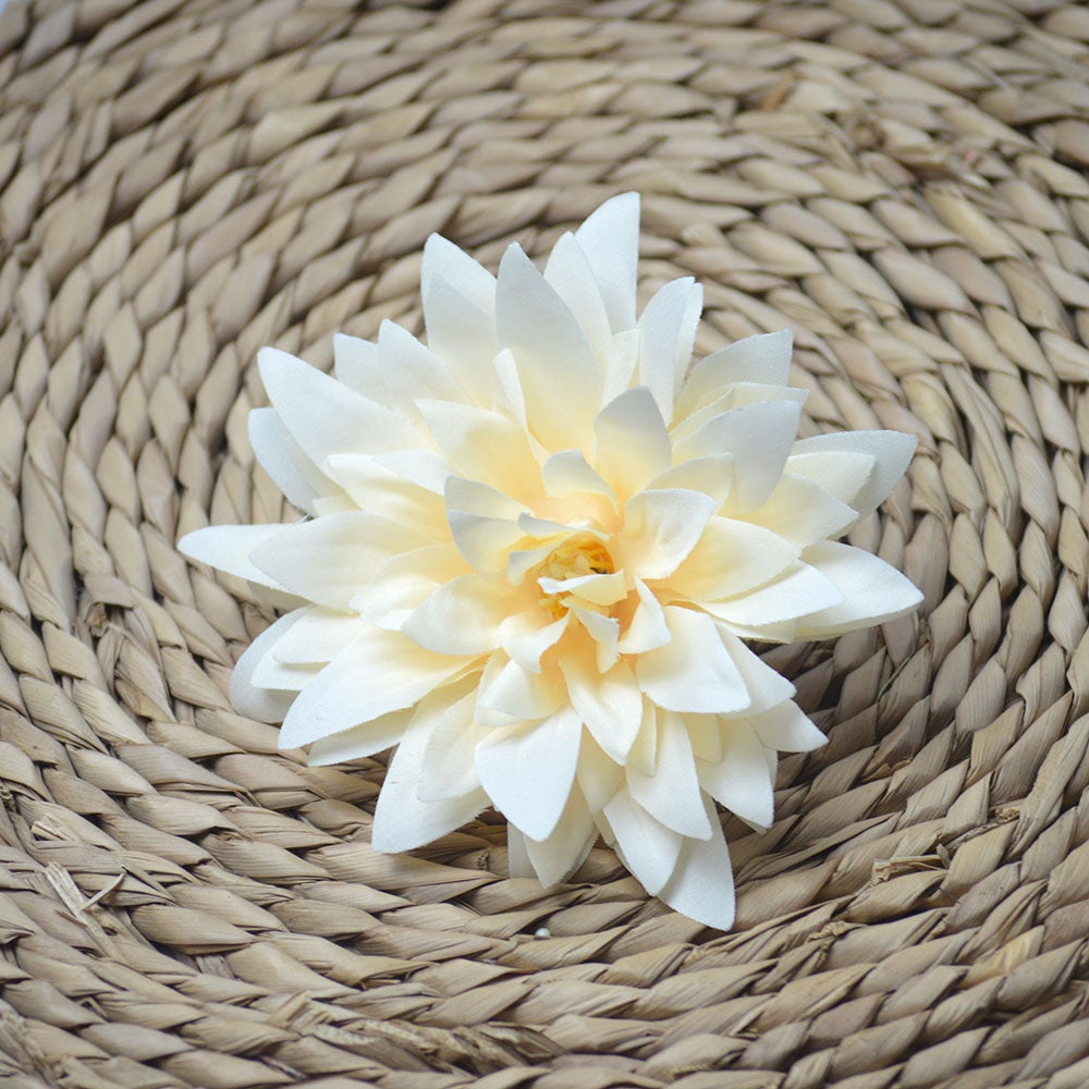 KTM04 YAMA Diameter 12cm Kepala Kuntum Dahlia Putik Kuntuman bunga hias plastik gerbera aster krisan dahlia kain hiasan dekor dekorasi pesta pernikahan wedding seserahan hantaran mahar ruangan kamar tidur