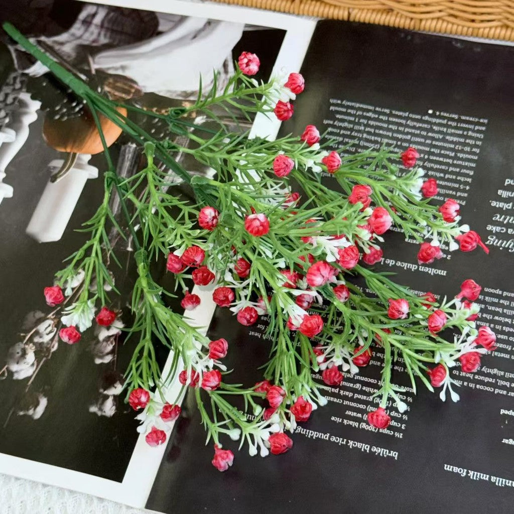Bouquet bunga BKT 1021 FILLER 5Cbg Bunga Mawar Kecil Artifisial Dekorasi Hiasan Seserahan Buket Palsu