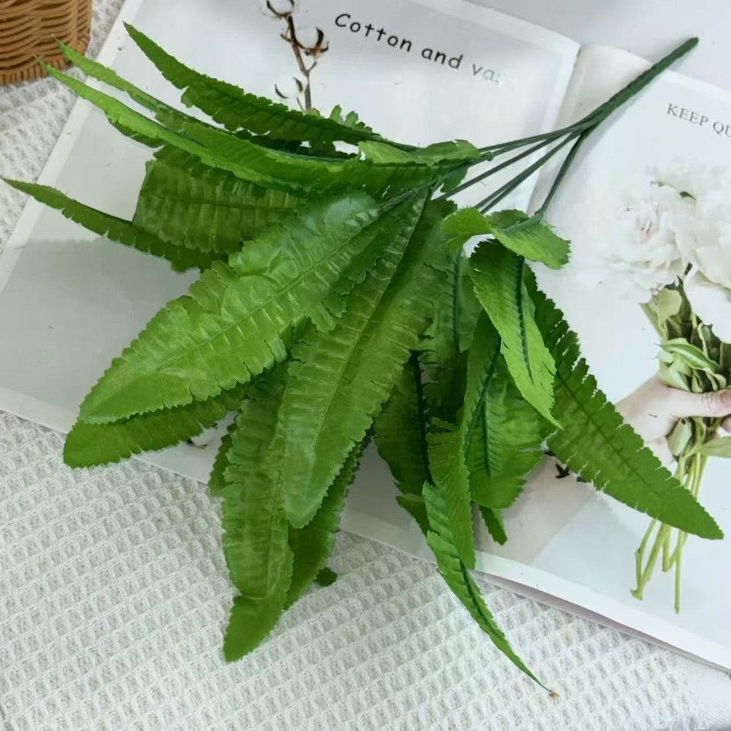 Daun Pakis Tanaman Hias Artifisial Dekorasi Backdrop Pelaminan Wedding Artificial Leaf ALE01