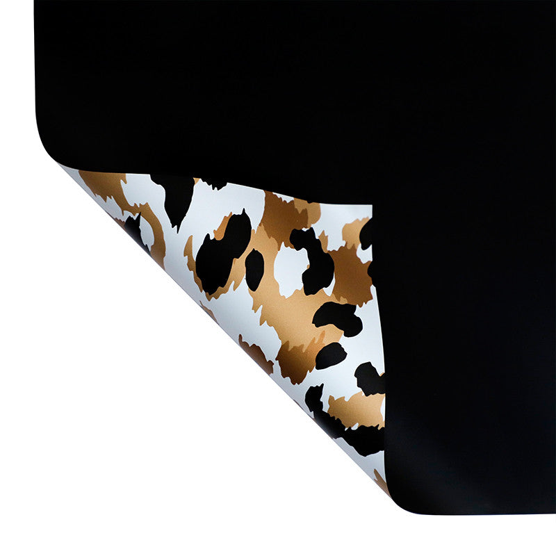 FL42 LEOPARD Kertas Bunga Paper Buket Motif Cellophane