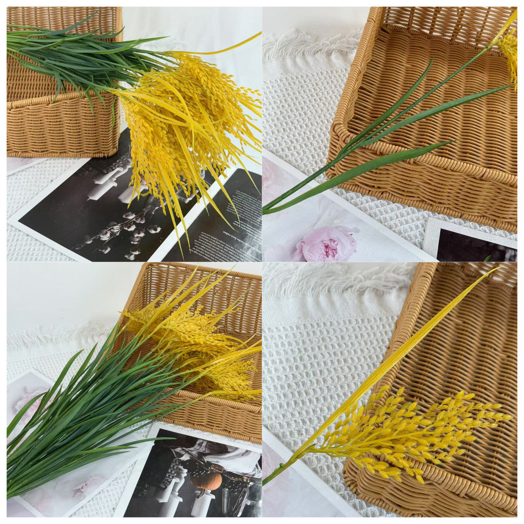 C23 BARLEY Daun Barley Tanaman Hias Artifisial Dekorasi Backdrop Pelaminan Wedding Artificial Leaf