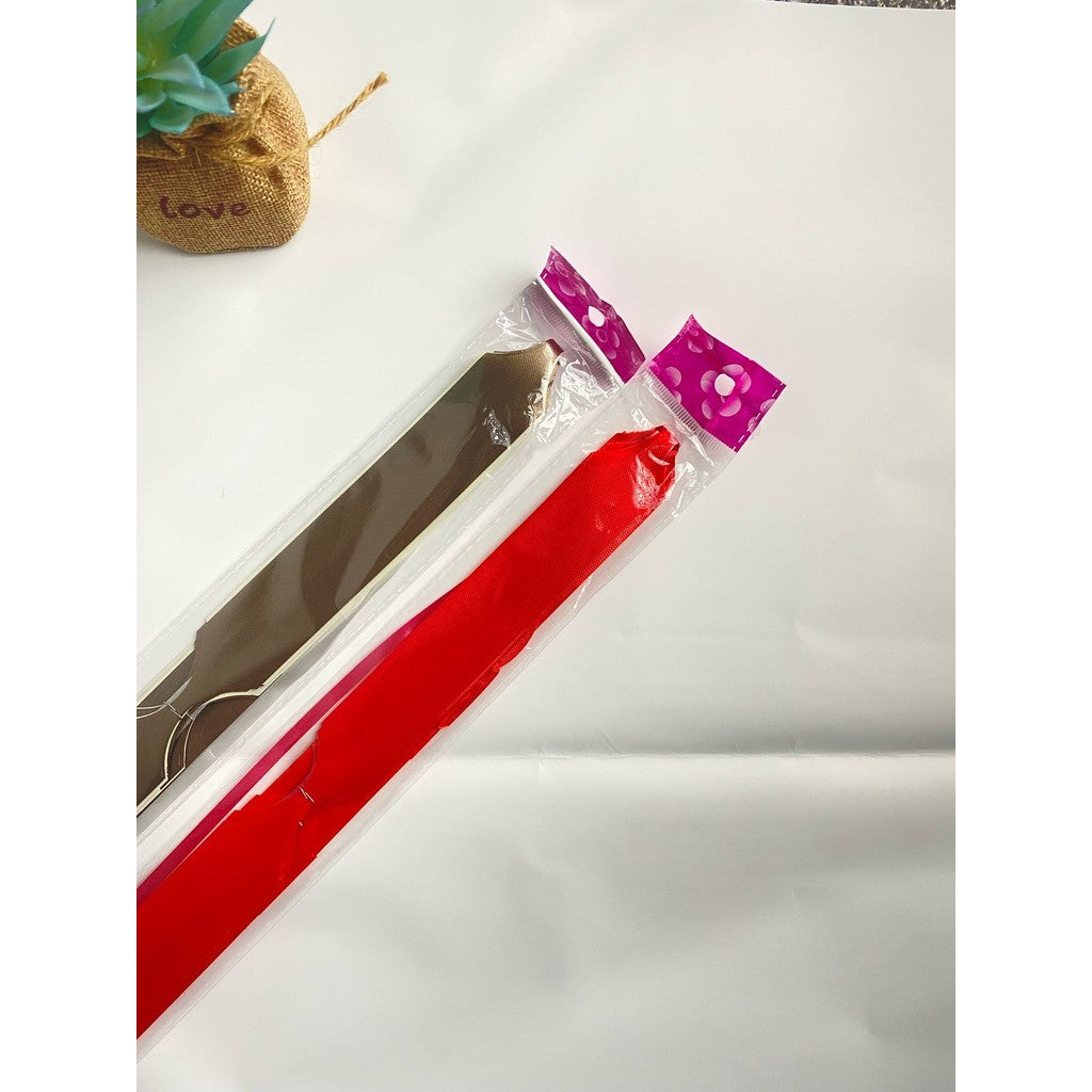 Pita Tarik POM 30 LAZY 2 Warna Decoration Fresh Flower Packaging Plastic Pull Flowers Gift