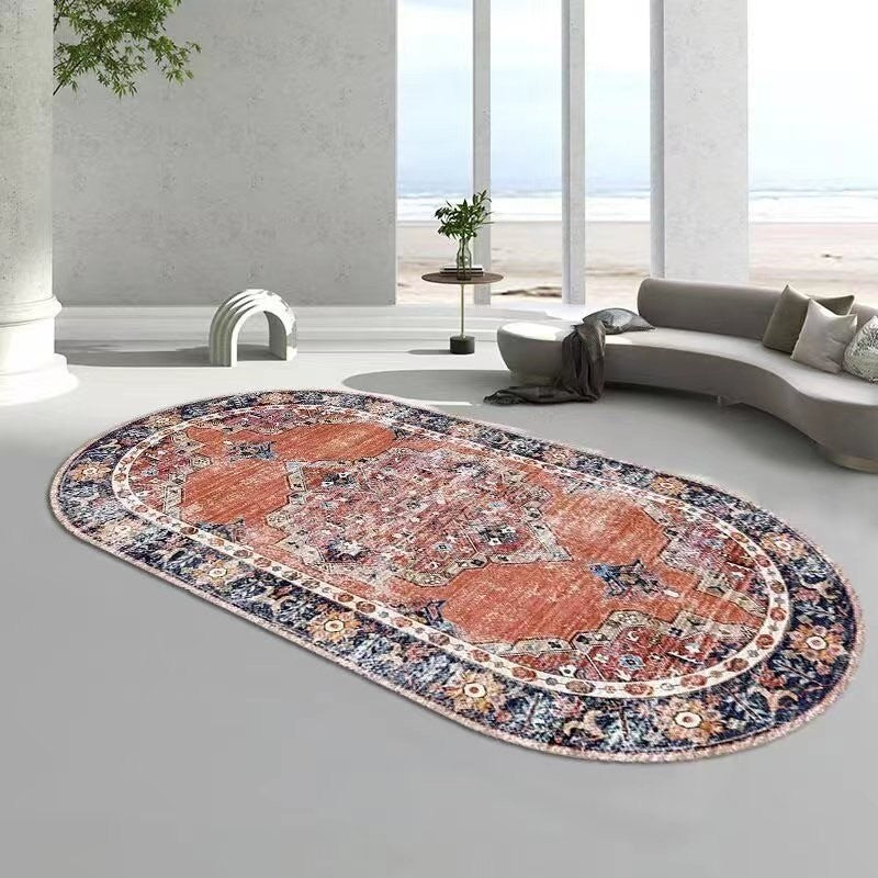 Karpet Lantai Polyester Motif Abstrak Uk 160 x 120cm/Karpet Lantai Modern
