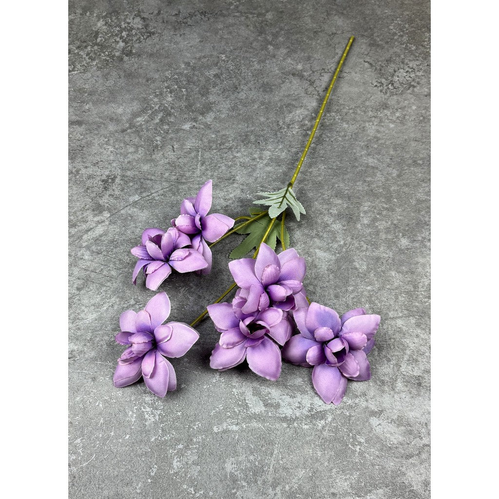 C36 SIX FACES BUNGA 60CM Diameter 11cm ARTIFICIAL DEKORASI HIAS RUANGAN RUMAH KANTOR STUDIO