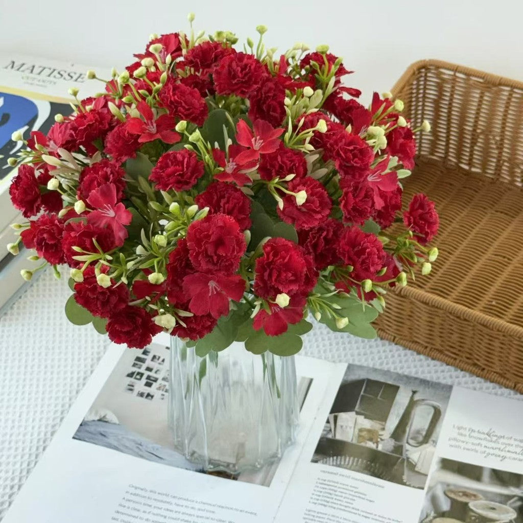 Bouquet bunga BKT 1034 MI (x10) 5Cbg Bunga Cornell Artifisial Dekorasi Hiasan Seserahan Buket Palsu
