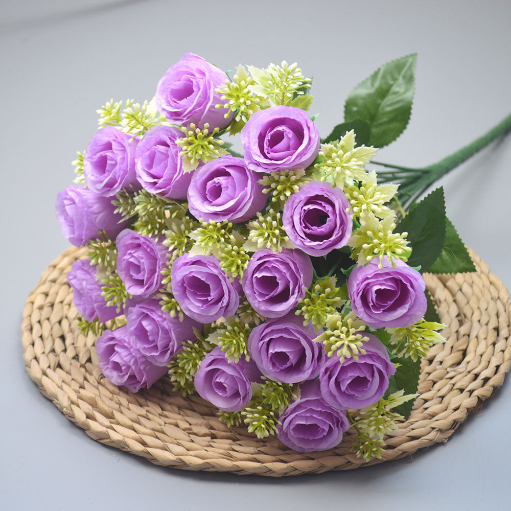 Bouquet bunga P101 KOREA18 Artifisial Dekorasi Tanaman