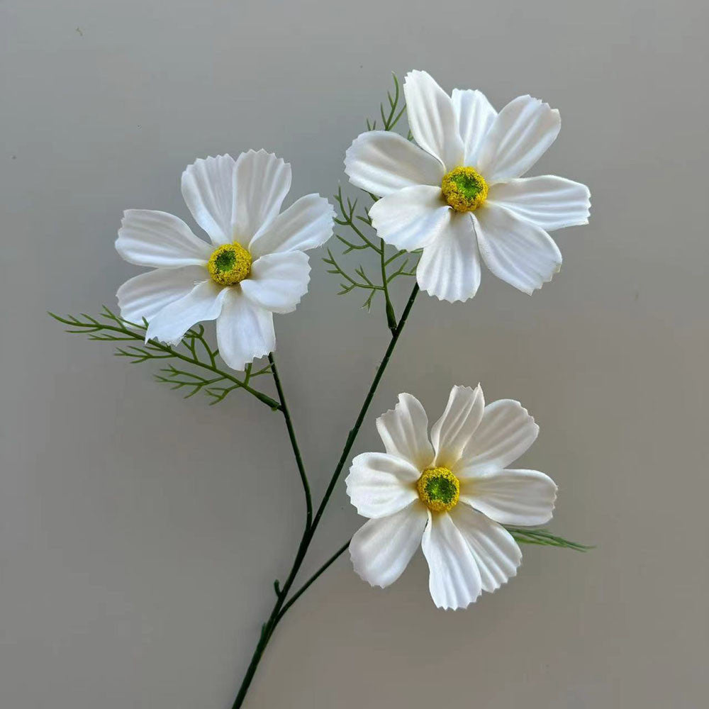 C14 SIYIN 62cm Artificial Bunga Krisan Diameter 10cm Palsu Plastik Buatan Imitasi Hias Dekor Buket Bouquet Rumah Pesta/Bunga Hias