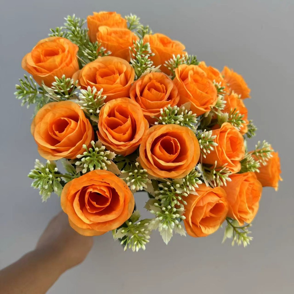 Bouquet bunga P101 KOREA18 Artifisial Dekorasi Tanaman
