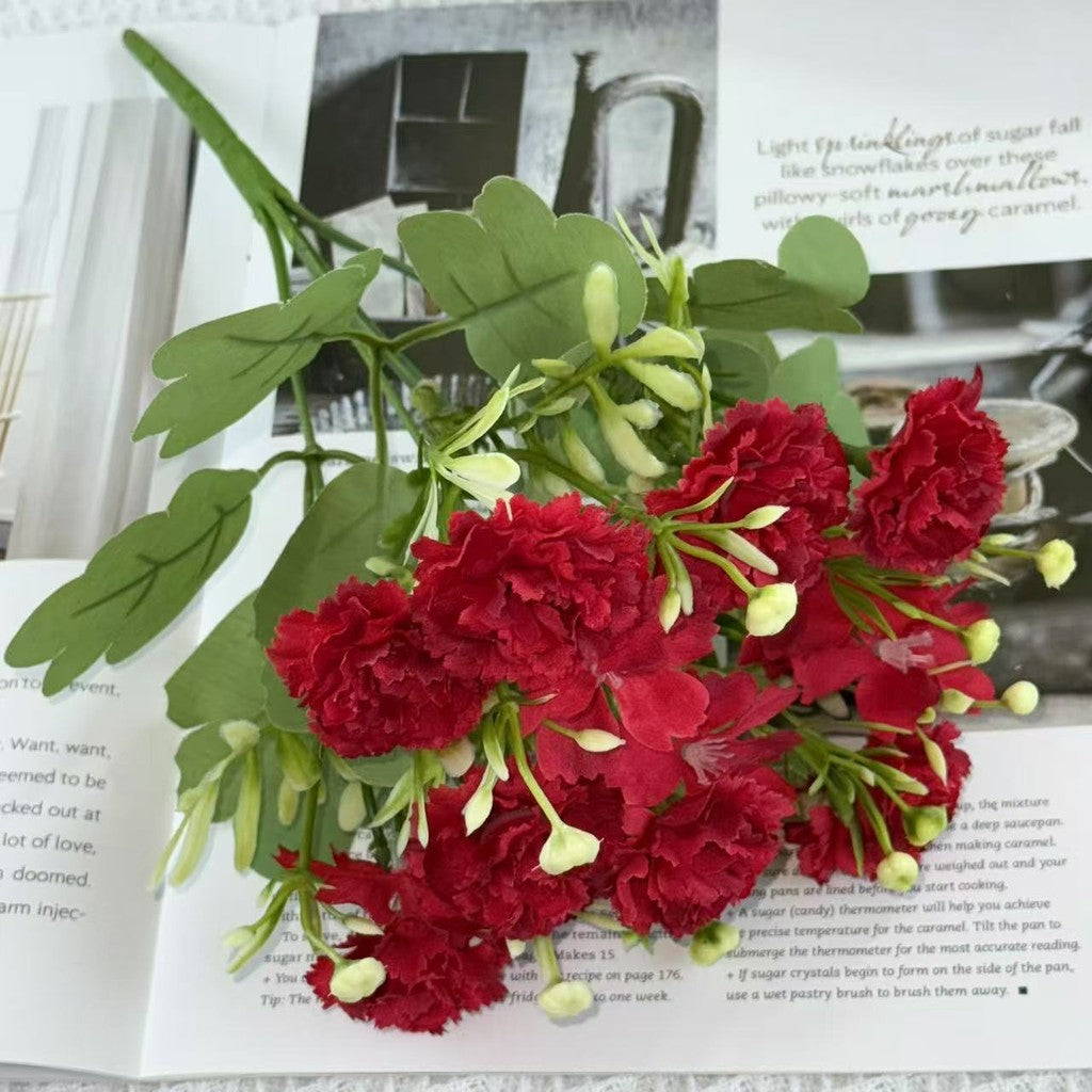 Bouquet bunga BKT 1034 MI (x10) 5Cbg Bunga Cornell Artifisial Dekorasi Hiasan Seserahan Buket Palsu