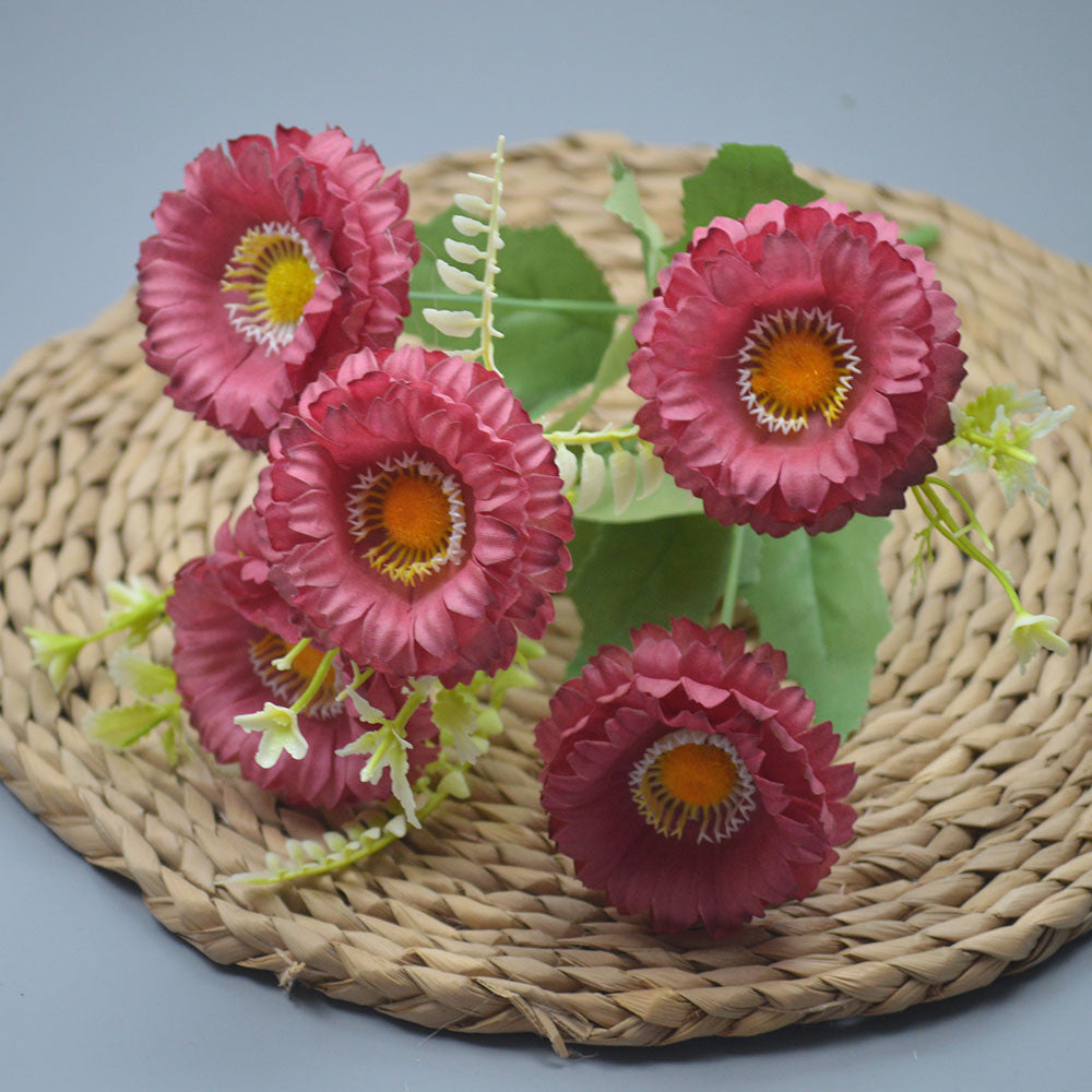 Bouquet bunga P116 SYREN Mawar Artifisial Dekorasi Hiasan Seserahan Buket Palsu