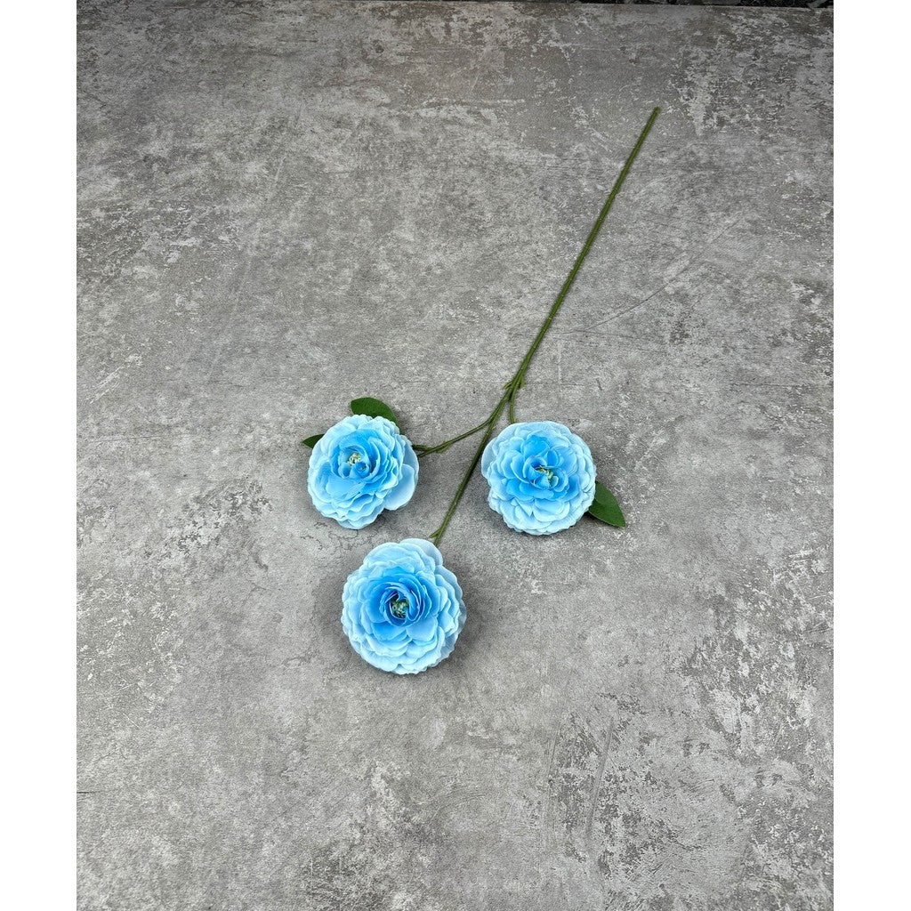 C42 DEW x3 BUNGA Peony 65CM Diameter 9cm ARTIFICIAL DEKORASI HIAS RUANGAN RUMAH KANTOR STUDIO