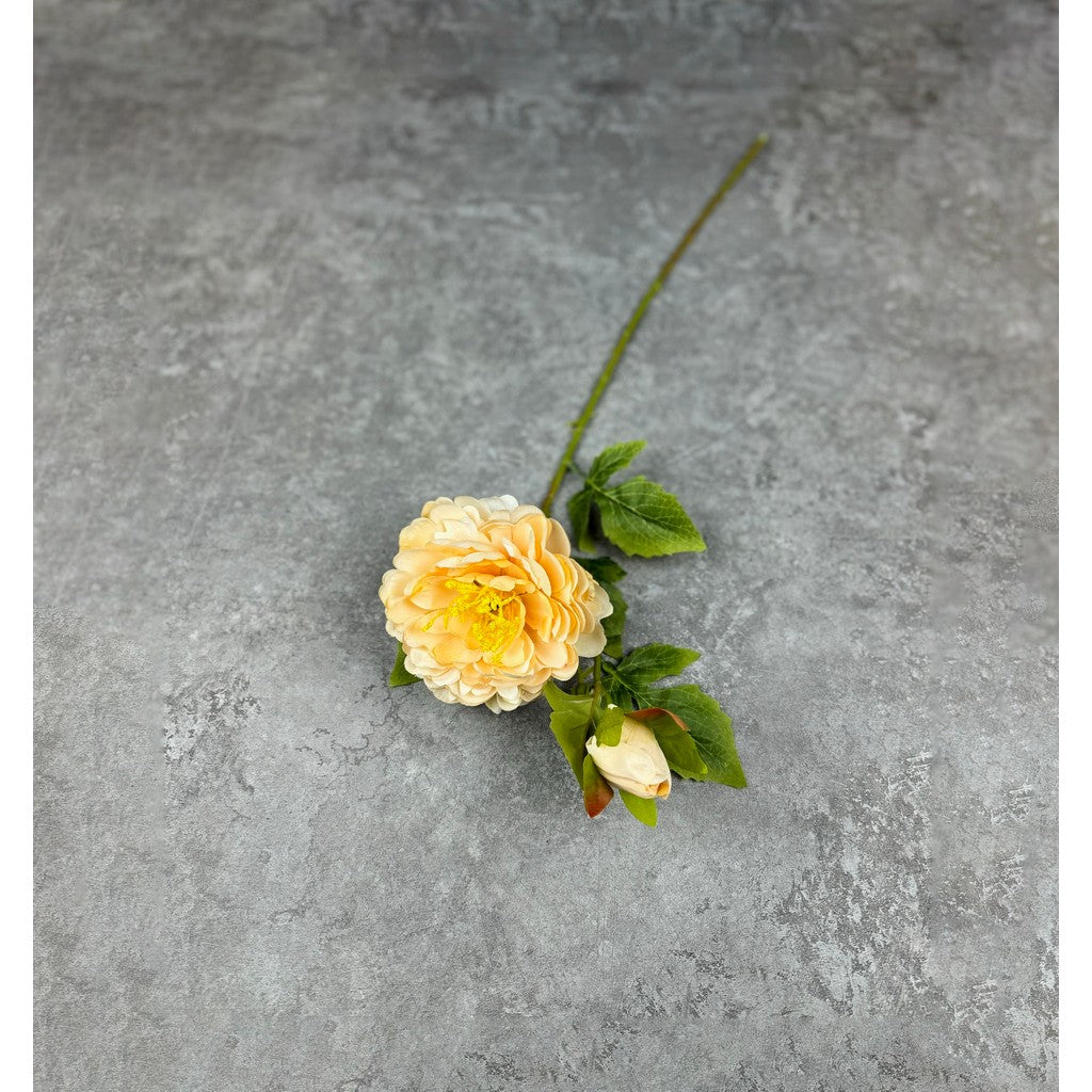 C48 JOANA (x2) Bunga Peony Kain Sutra 60CM ARTIFICIAL BUNGA DEKORASI HIAS RUANGAN RUMAH KANTOR STUDIO