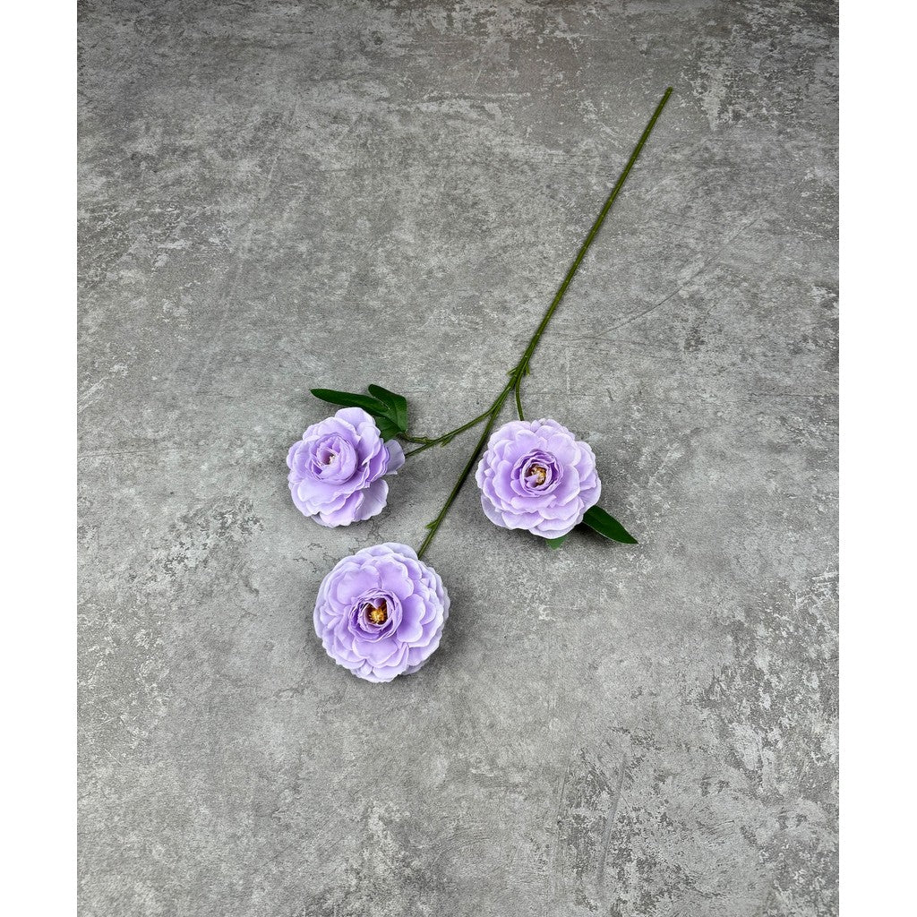C42 DEW x3 BUNGA Peony 65CM Diameter 9cm ARTIFICIAL DEKORASI HIAS RUANGAN RUMAH KANTOR STUDIO