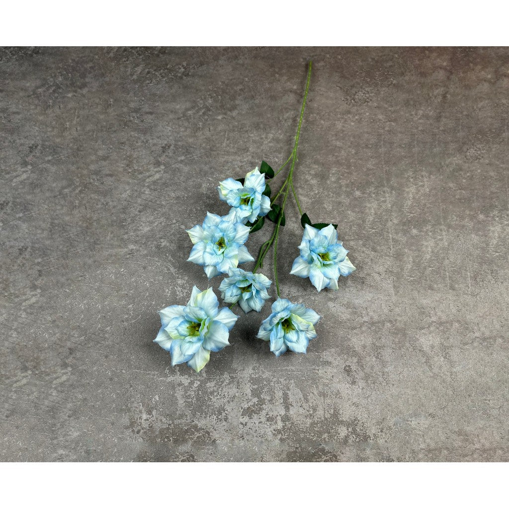 C55 BULAN (x6) Bunga Mawar Kain Sutra 75CM ARTIFICIAL BUNGA DEKORASI HIAS RUANGAN RUMAH KANTOR STUDIO