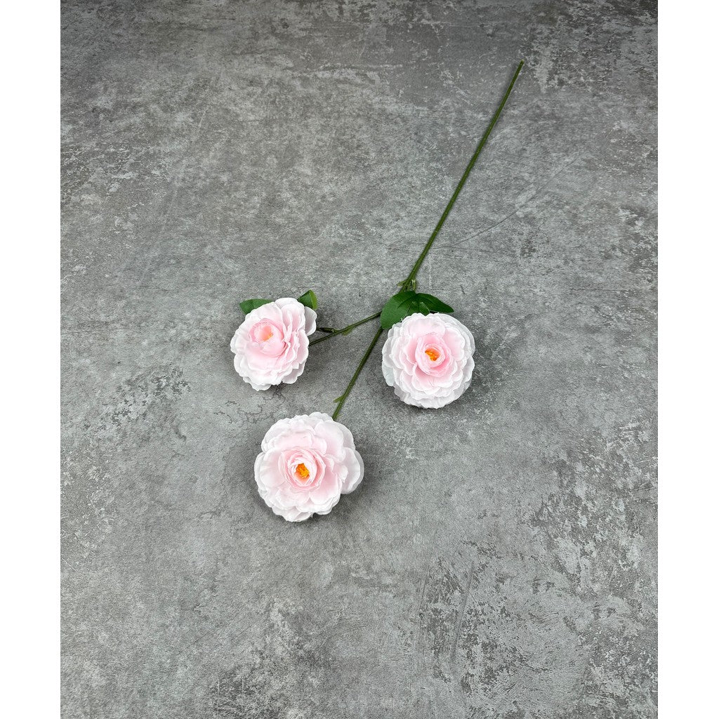 C42 DEW x3 BUNGA Peony 65CM Diameter 9cm ARTIFICIAL DEKORASI HIAS RUANGAN RUMAH KANTOR STUDIO