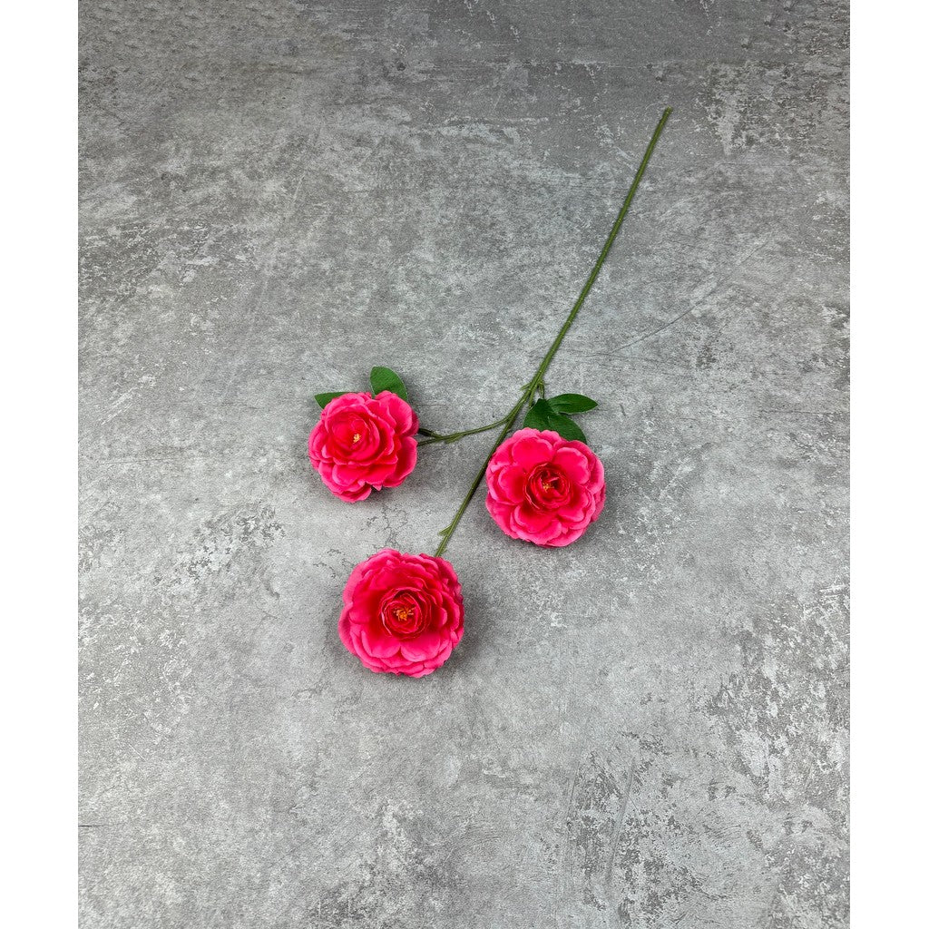 C42 DEW x3 BUNGA Peony 65CM Diameter 9cm ARTIFICIAL DEKORASI HIAS RUANGAN RUMAH KANTOR STUDIO