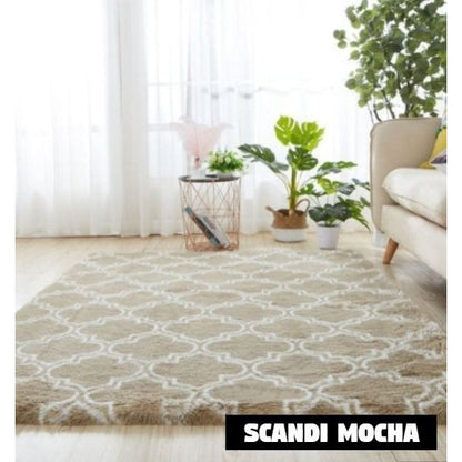 KARPET JUMBO BULU MOTIF TERBARU ANTI SLIP 200*200 CM BESAR