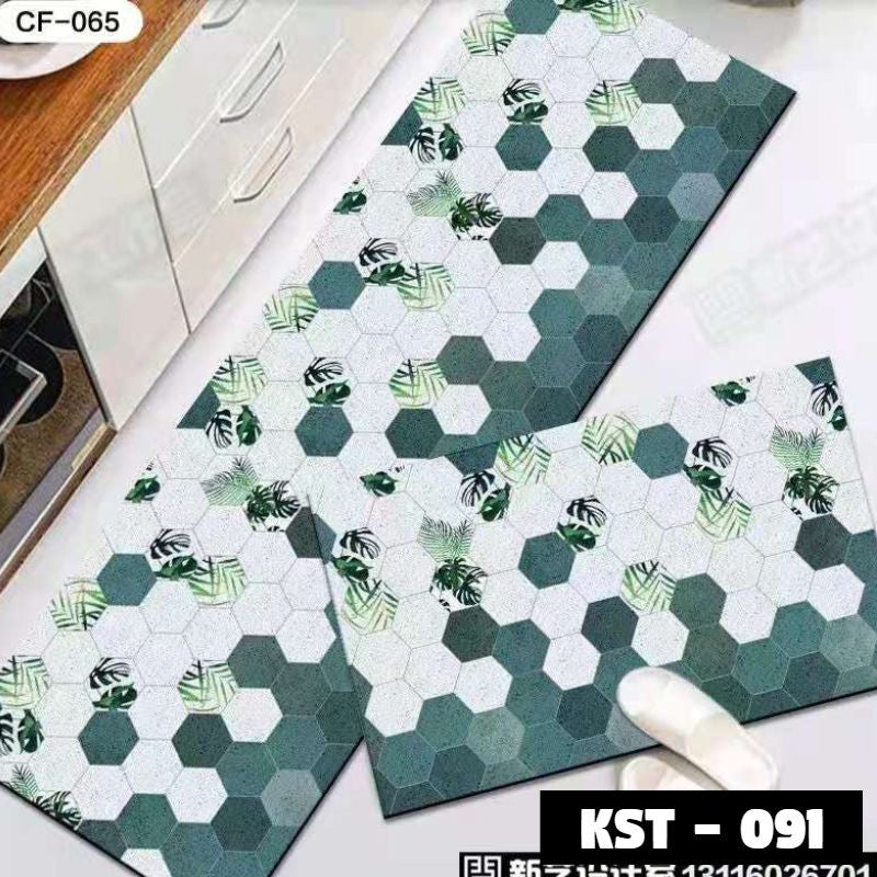 1 SET (40*60 CM & 40*120 CM) KESET DAPUR LEMBUT ANTI SLIP